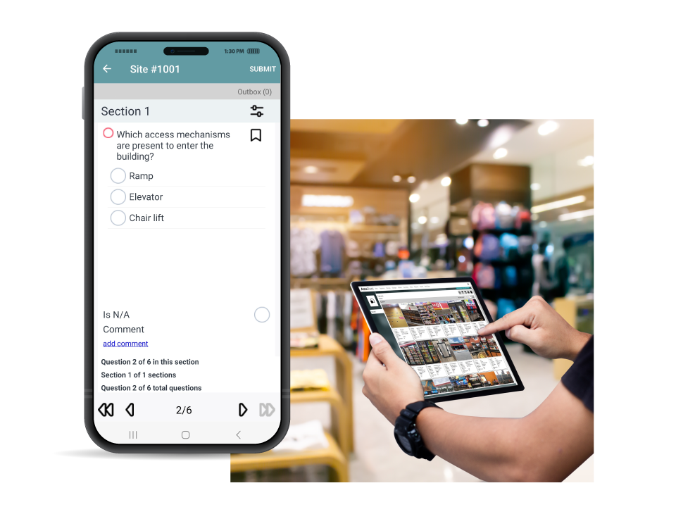 AccuStore Field Audit Tablet Mobile