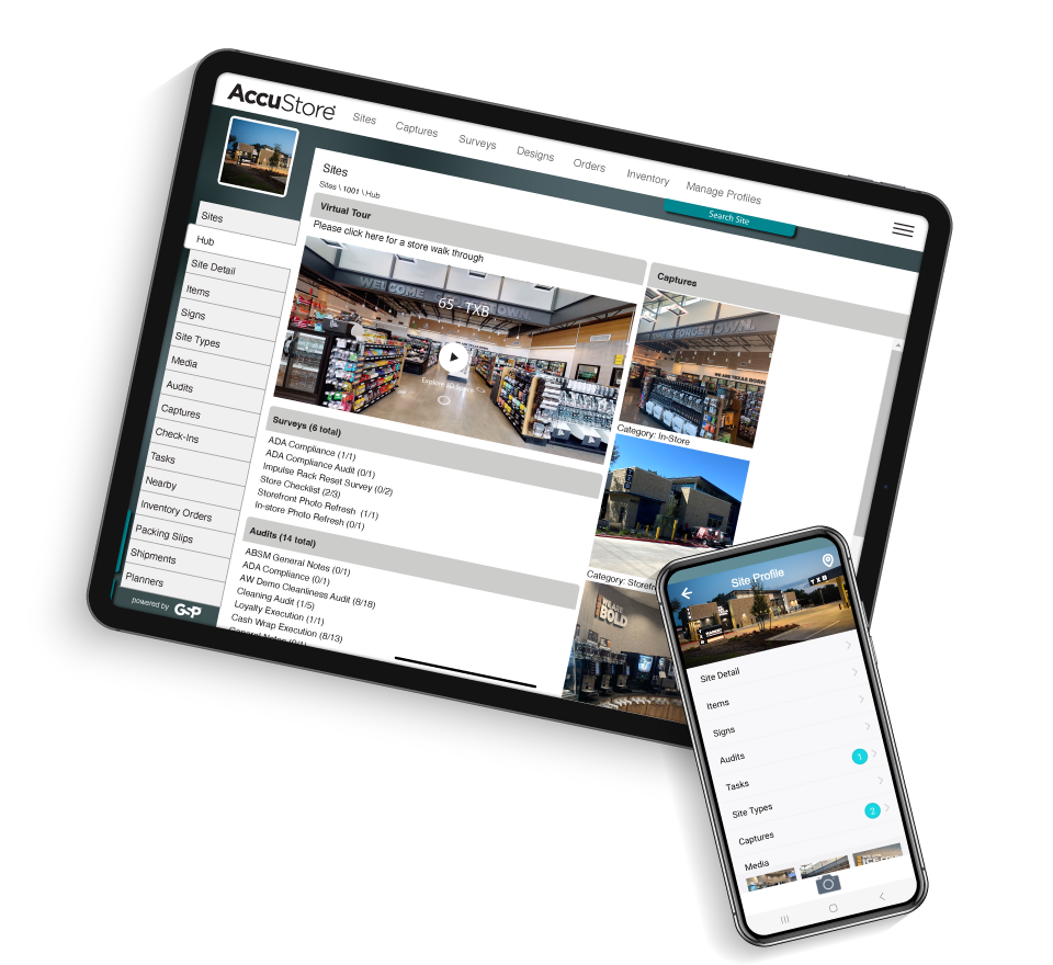 AccuStore Profile Tablet Mobile