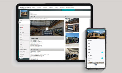 AccuStore Portal Tablet and Mobile