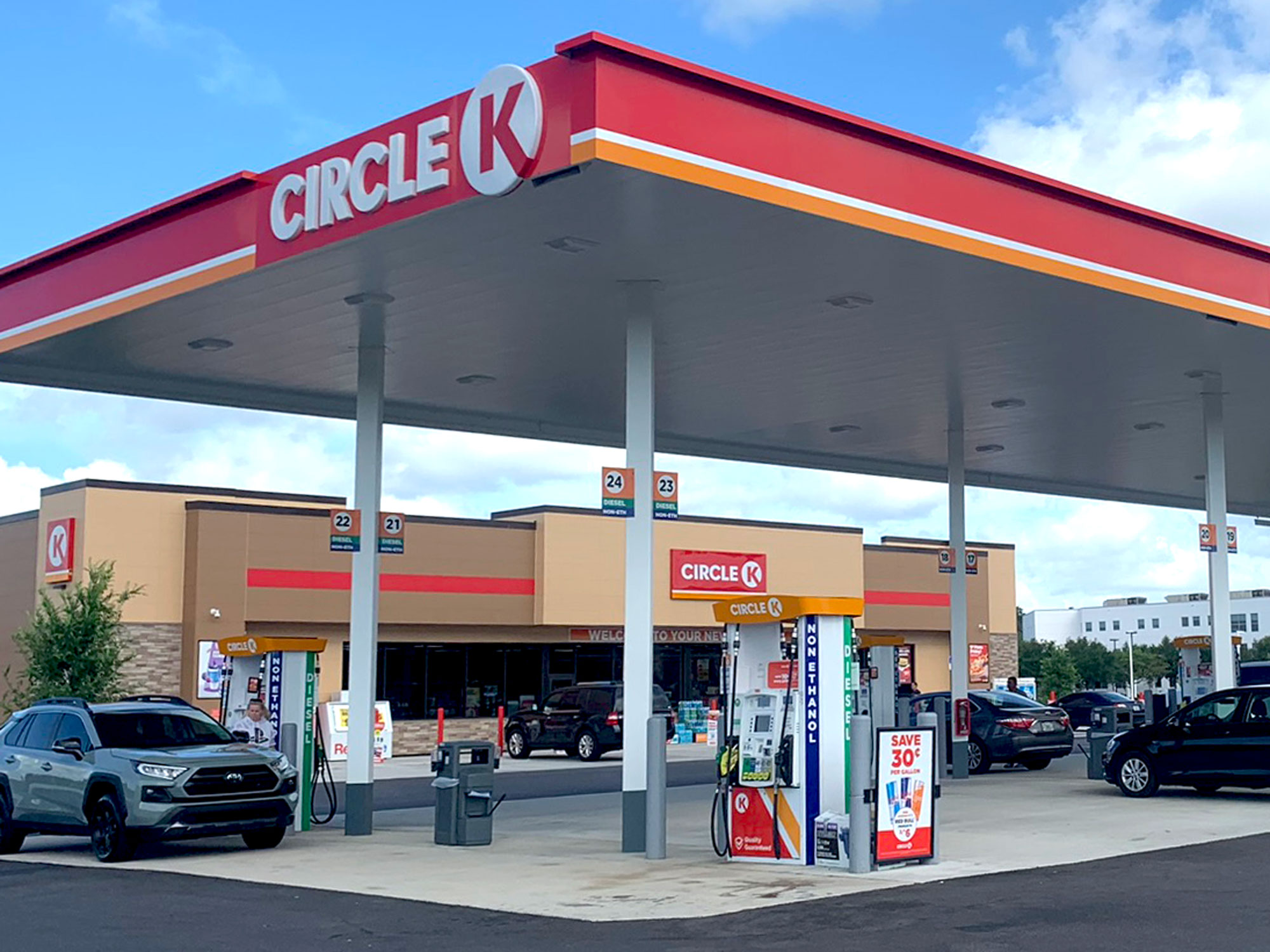 Circle K Forecourt